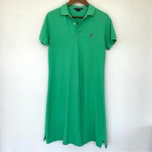Ralph Lauren Sport polo midi dress with short sleeves
